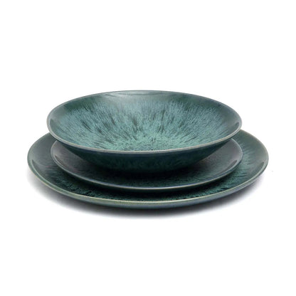 The Aqua Salad Plate - Set of 6