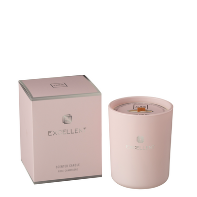 SCENTED CANDLE EXCELLENT GLASS PINK MEDIUM-80U