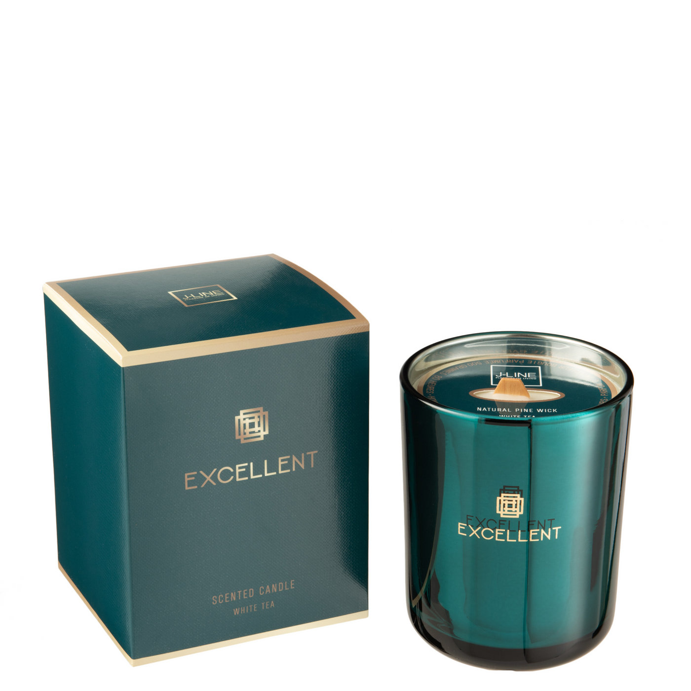 SCENTED CANDLE EXCELLENT WHITE TEA PETROL MEDIUM-80U