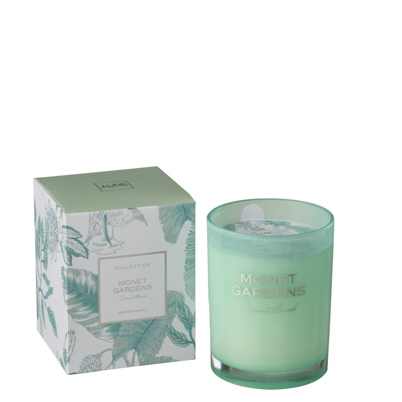 SCENTED CANDLE MONET GARDENS AQUA LARGE 70U