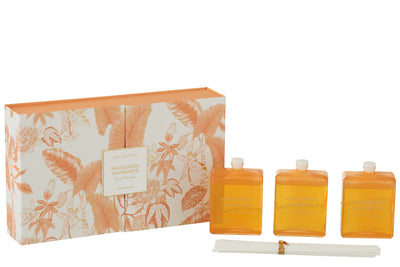 BOX 3 SCENTED OIL MADARIN MOMENTS ORANGE