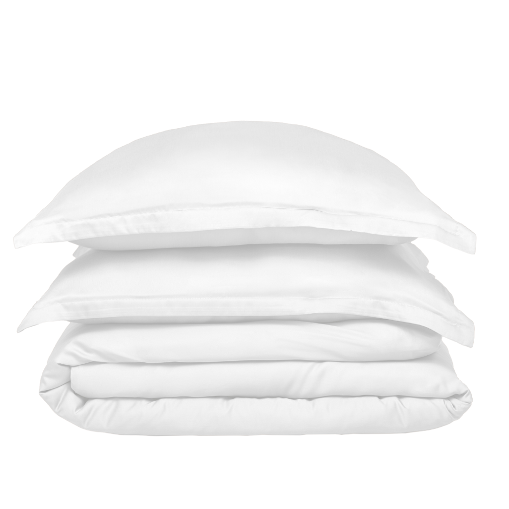 Bamboo duvet cover white