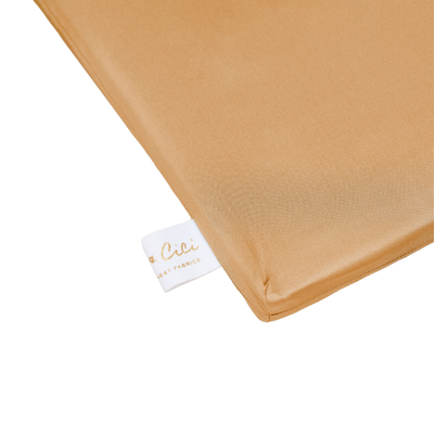 Bamboo duvet cover ocher yellow