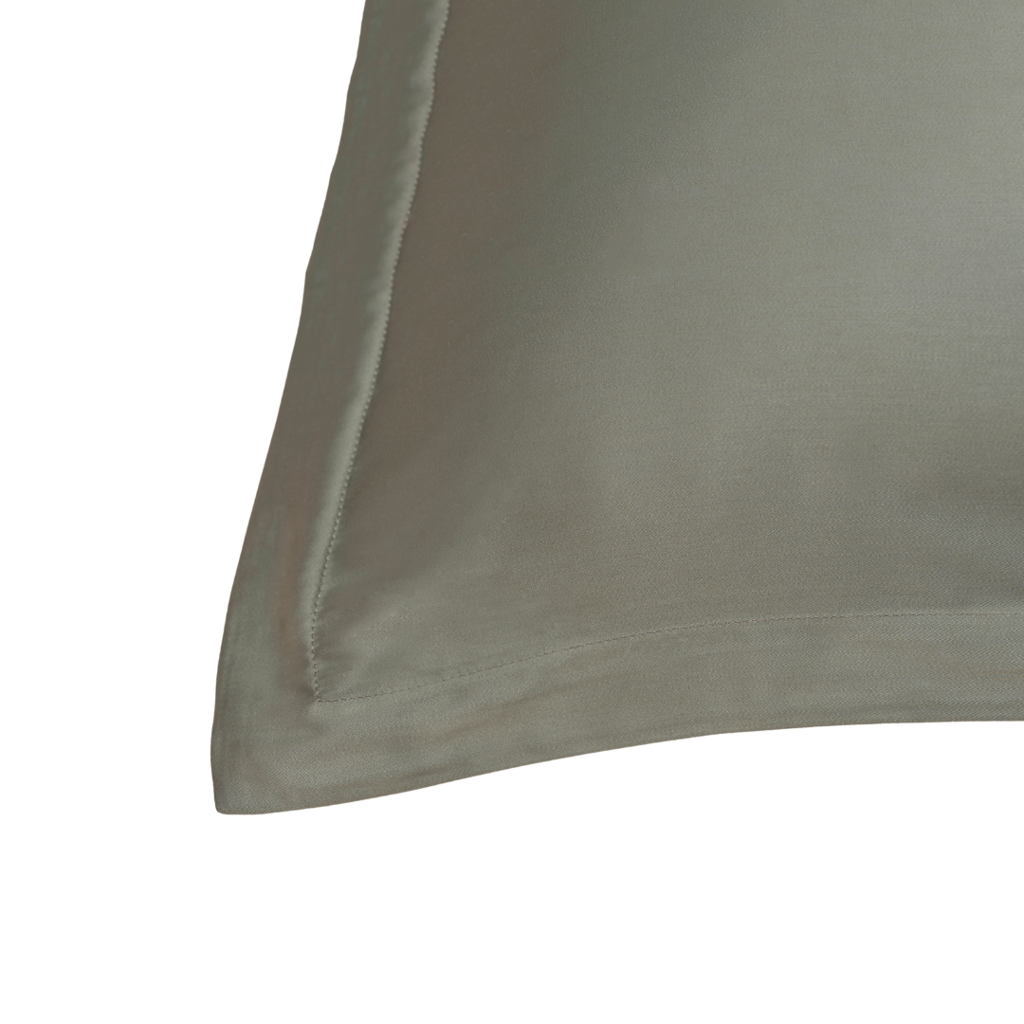 Bamboo pillowcase olive green