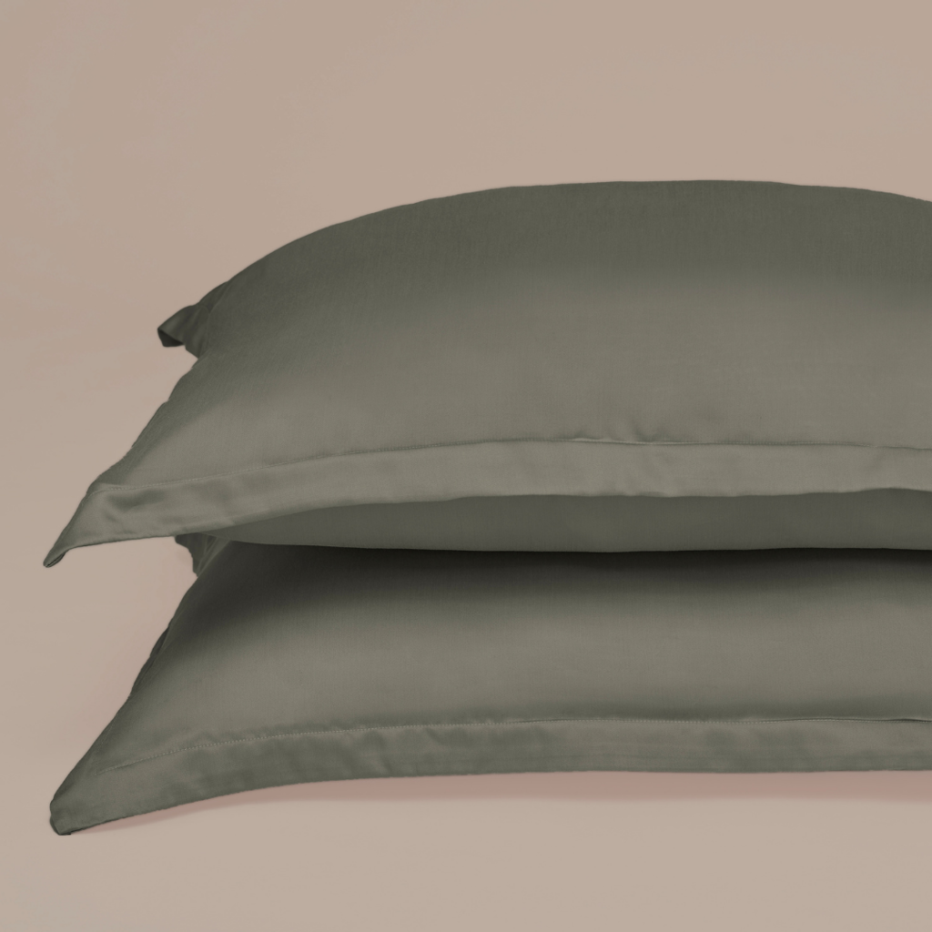 Bamboo Pillowcase Olive Green