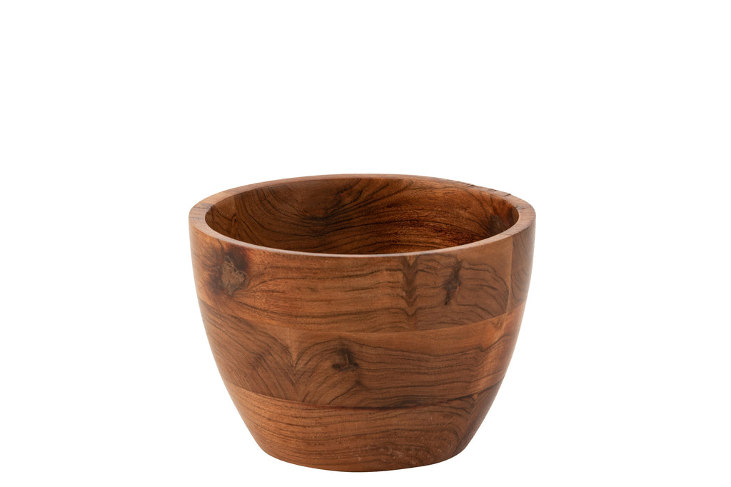 Bowl Kota Acacia Wood Dark Natural Large