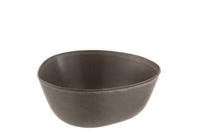 Bowl Louise Ceramic Brown Large