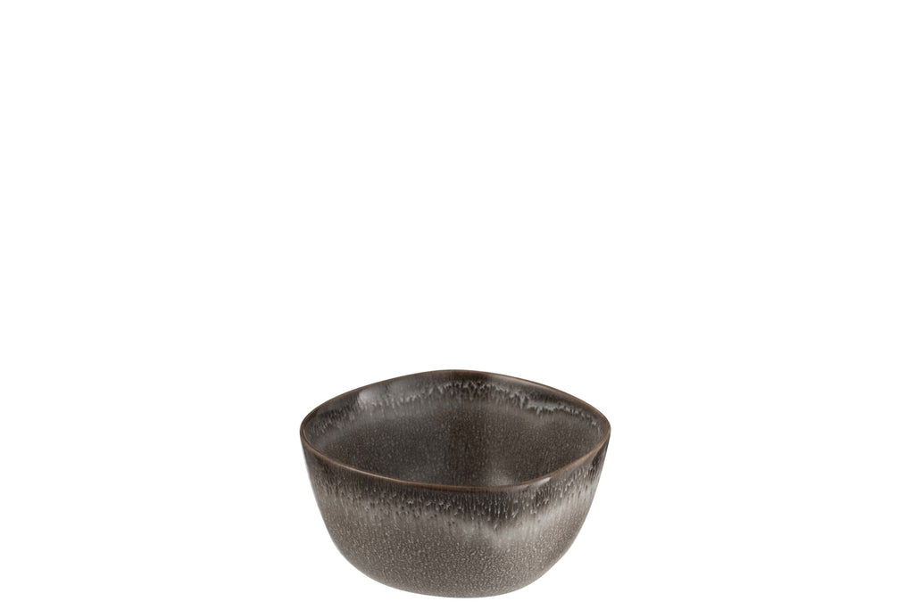 Bowl Louise Ceramic Brown Small