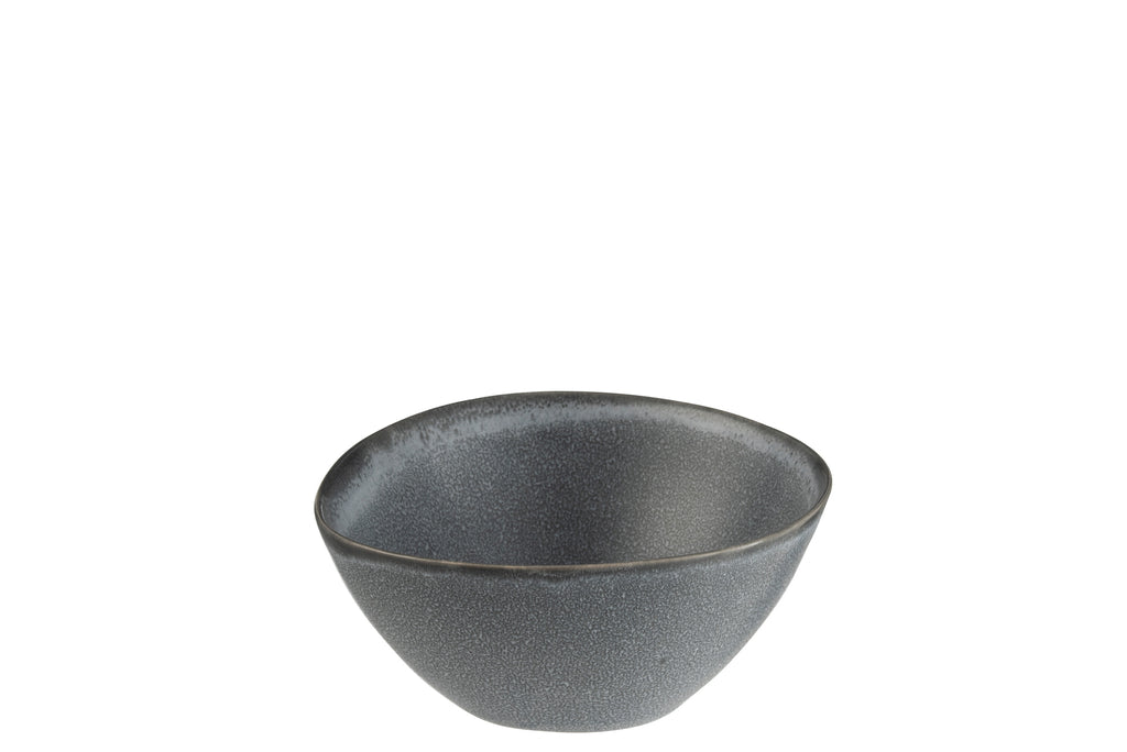 Bowl Louise Ceramic Gray Medium