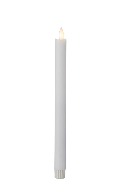 Box 2 Candles Led Long White Large