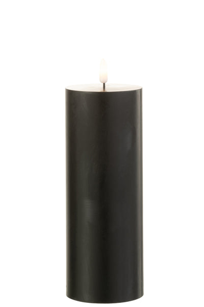 Candle Led Black Large