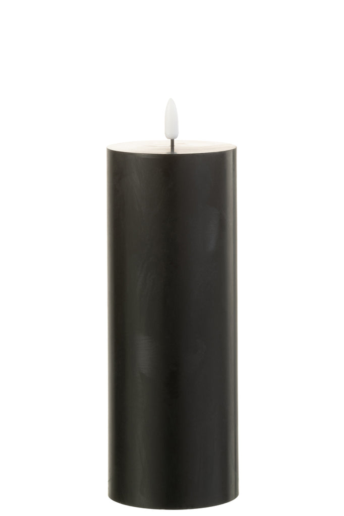 Candle Led Black Large