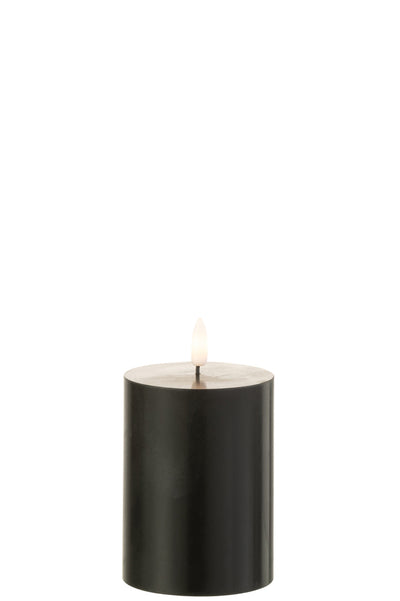 Candle Led Black Small