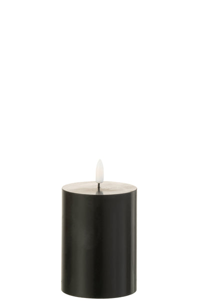 Candle Led Black Small