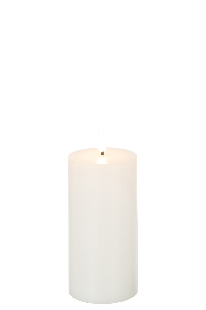 Candle Led White Medium