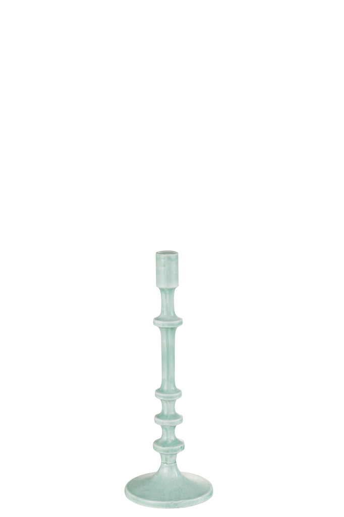 Candleholder Classic Aluminium Blue S