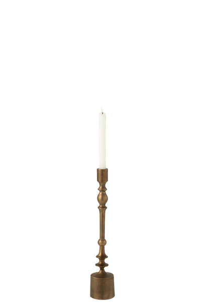 Candleholder Neuh Aluminium Bronze Large