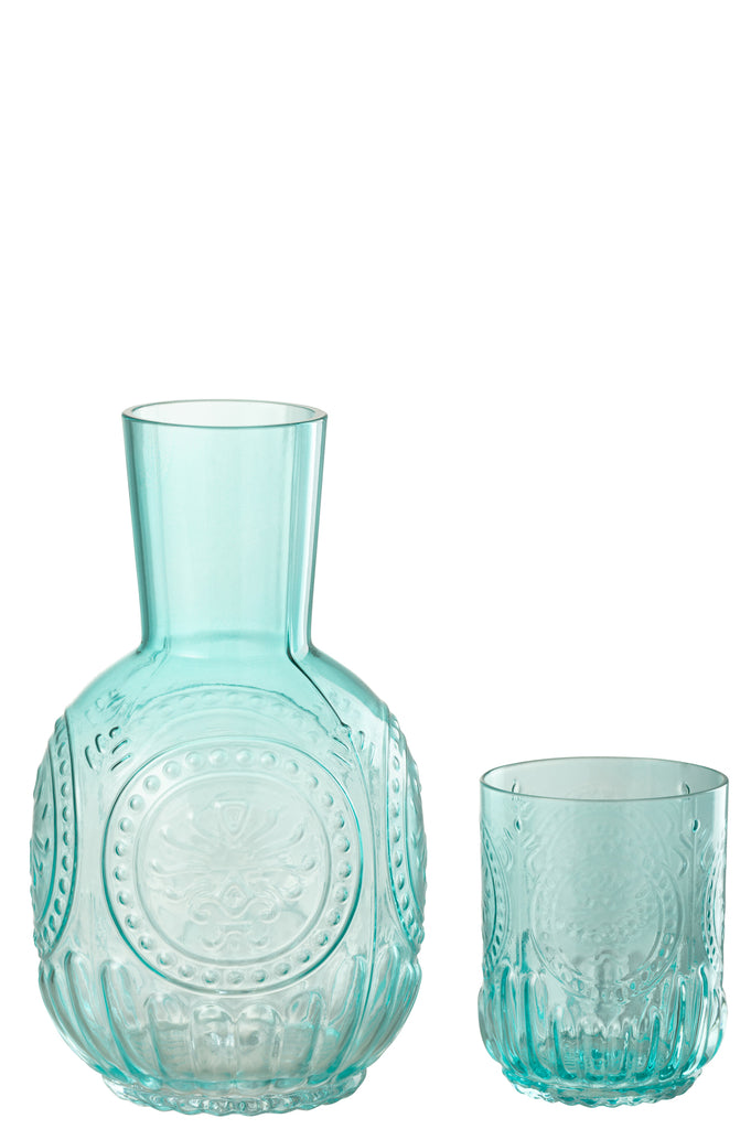 Carafe+Glass Maya Glass Turquoise