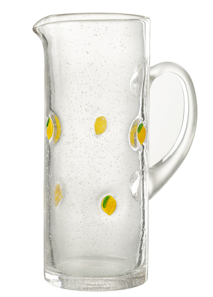 Carafe Lemon Glass Transparent/Yellow