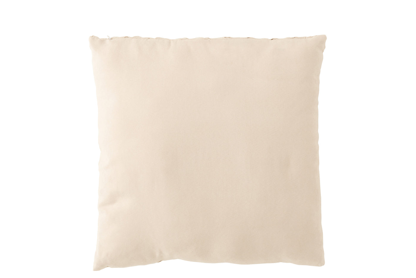 CUSHION WOVEN POLYESTER BEIGE