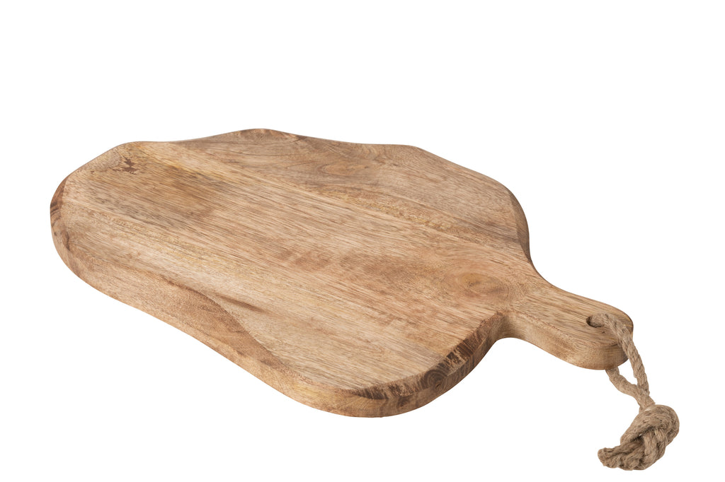 Cutting Board Oval Organic Wood Large