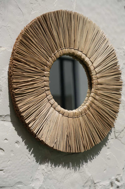 The Alang Alang Mirror - Natural - M