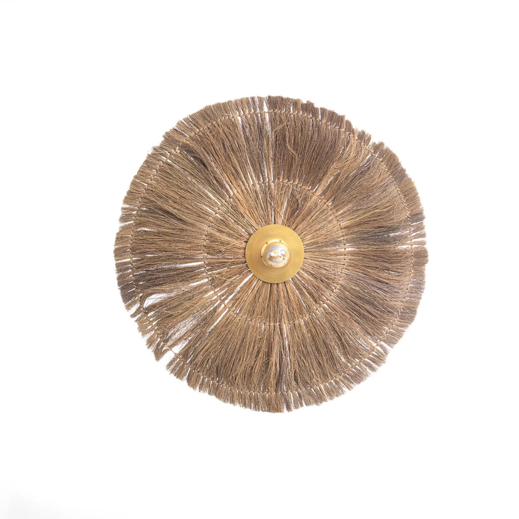 Die Chi-Chi Wandlampe - Naturmessing - M