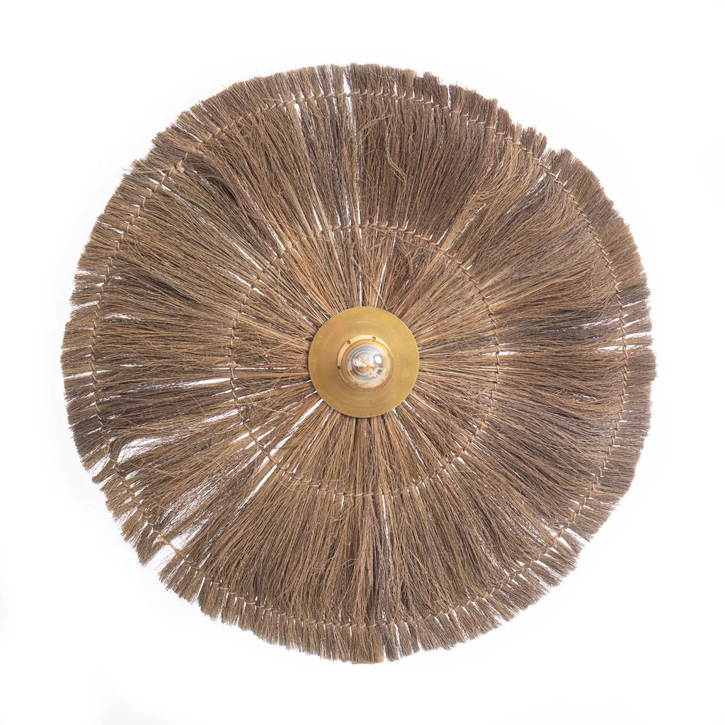 Die Chi-Chi Wandlampe - Naturmessing - L