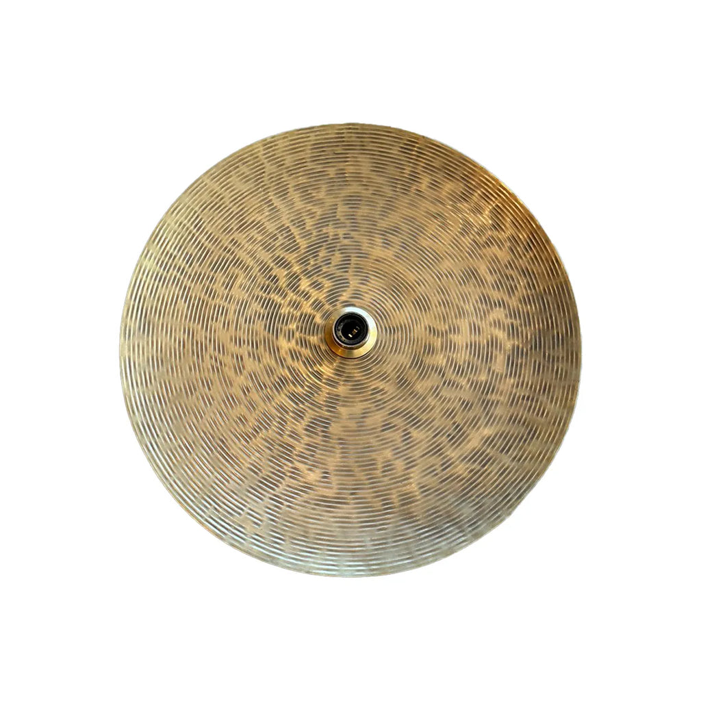 Die Vollmond-Wandlampe - Messing - M