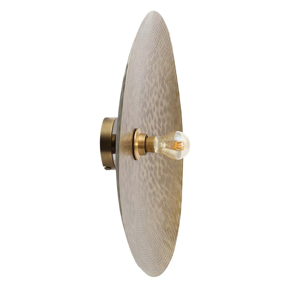 Die Vollmond-Wandlampe - Messing - M