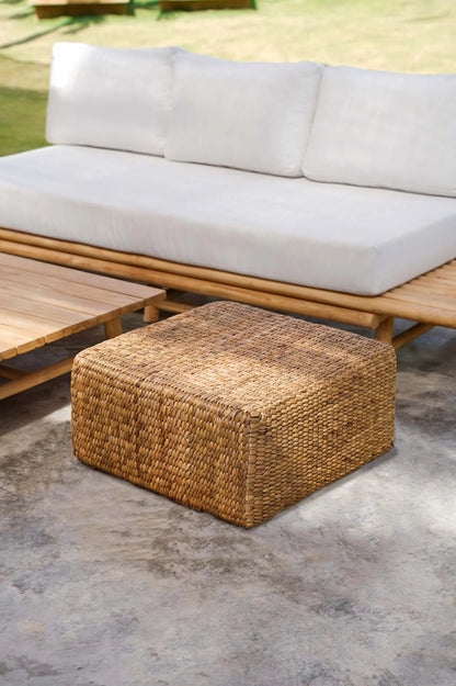 Der quadratische Hyazinthen-Pouf - Natur - M