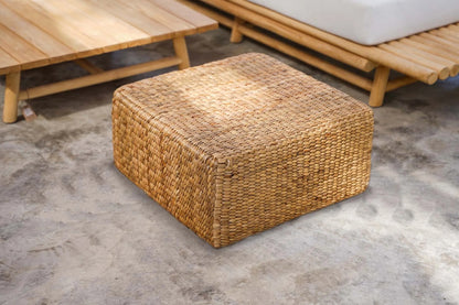 Der quadratische Hyazinthen-Pouf - Natur - M