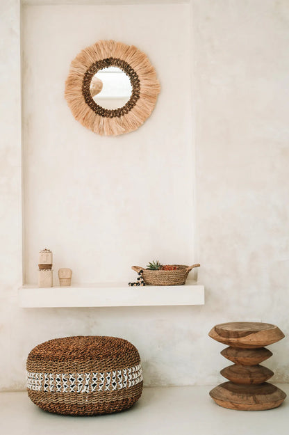 The Macrame Pouffe