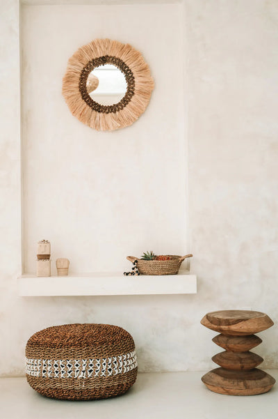 The Macrame Pouffe