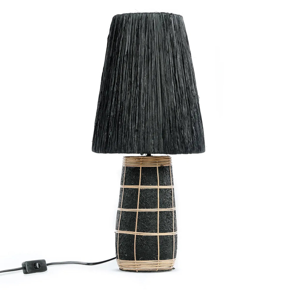 Die Naxos Tischlampe - Schwarz Natur