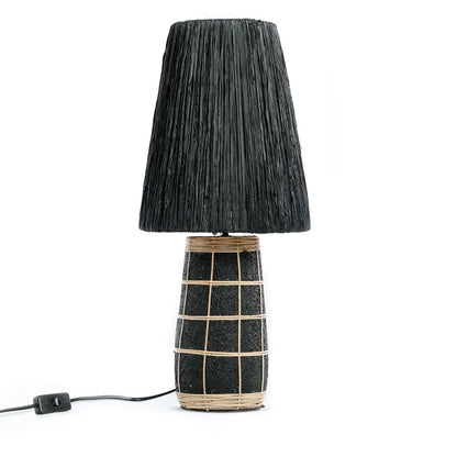 Die Naxos Tischlampe - Schwarz Natur