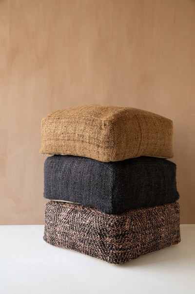 The Oh My Gee Pouffe - Black Navy_40