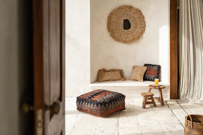 The Oh My Gee Pouffe - Black Orange_40