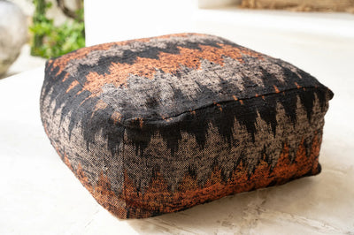 The Oh My Gee Pouffe - Black Orange_40