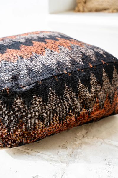 The Oh My Gee Pouffe - Black Orange_40
