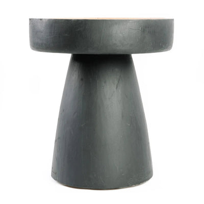 The Rayu Side Table - Black Natural