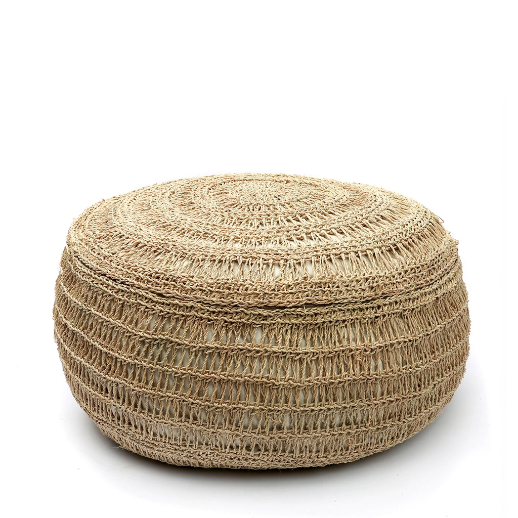 Der Seegras-Pouf - Natur - M