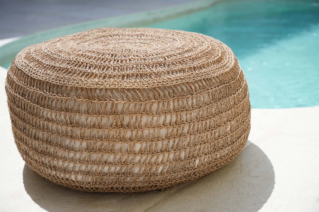 Der Seegras-Pouf - Natur - M
