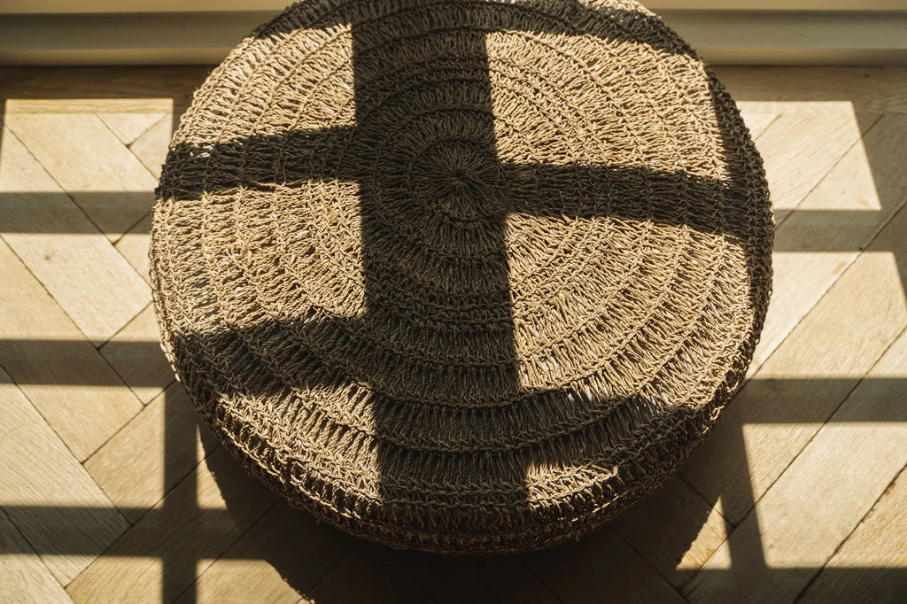 Der Seegras-Pouf - Natur - M