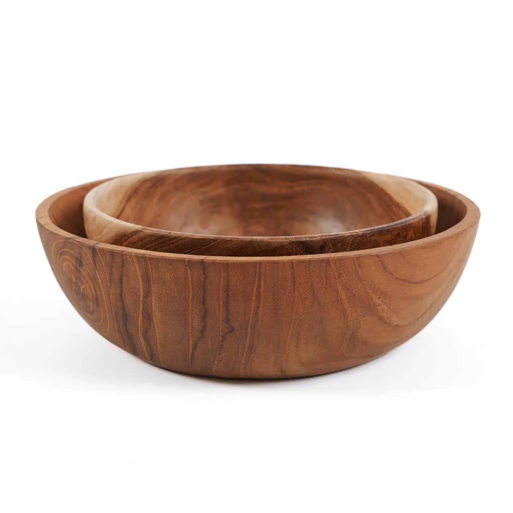 Die Teak Root Snackschale - M