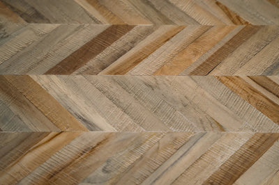 The Herringbone Bench - Natural - 110