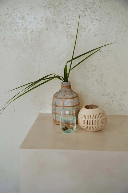 Die Whoopy Vase - Beton Natur - L