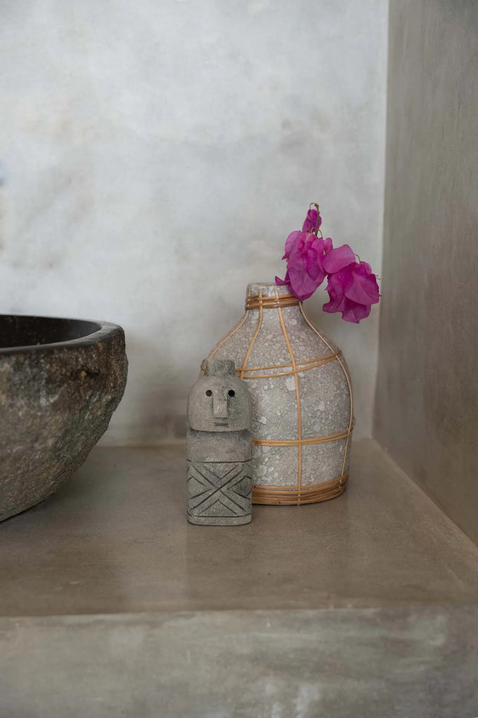 Die Whoopy Vase - Beton Natur - S