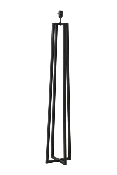 Floor lamp Miley - Black - 25x25x130cm