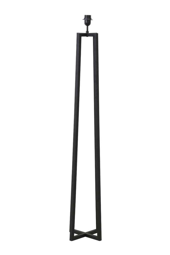 Floor lamp Miley - Black - 25x25x130cm